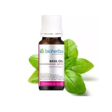 Етерично масло от босилек х10 мл Bioherba