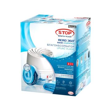 Ceresit Stop Aero 360 Влагоабсорбатор за баня 2в1 х450 грама