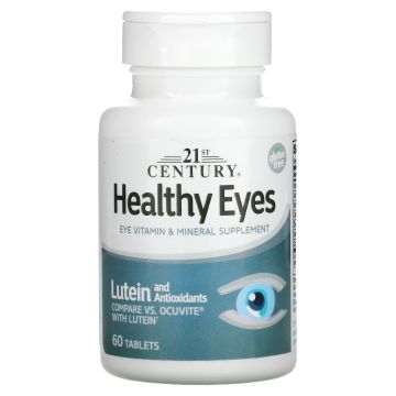 Healthy Eyes Лутеин и и антиоксиданти х60 таблетки 21st Century