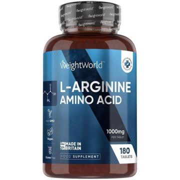 L-Аргинин 1000 mg х180 таблетки Weight World