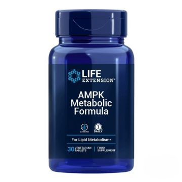 AMPK Metabolic Formula за изгаряне на коремни мазнини х30 таблетки Life Extension