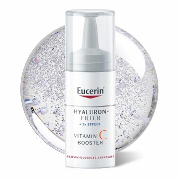 Eucerin Hyaluron-Filler Vitamin C Booster Витамин C бустер за лице х8 мл