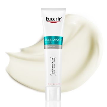 Eucerin DermoPure Clinical Peeling 10 Крем-пилинг за лице при несъвършенства х40 мл