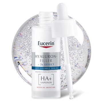 Eucerin Hyaluron-Filler 3x Effect Стягащ серум за лице x30 мл