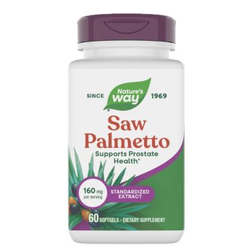 Сао палмето (плод) 160 mg х60 софтгел капсули Nature’s Way
