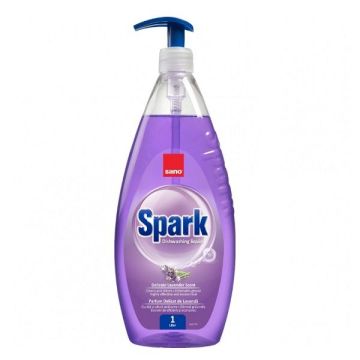 Sano Spark Delicate Lavender Scent Препарат за съдове с аромат на лавандула x1 литър