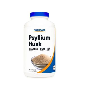 Псилиум хуск х500 капсули Nutricost