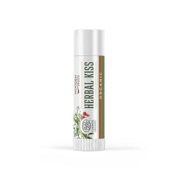 Wooden Spoon Herbal Kiss Био балсам за устни х4,3 мл