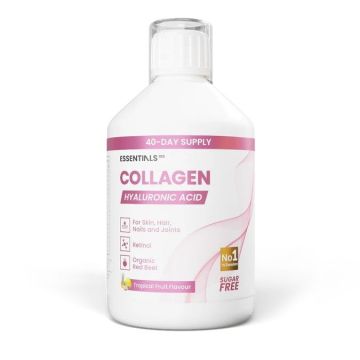 Колаген с ретинол, хиалурон, CoQ10 х500 мл Swedish Essentials