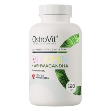 Vit&Min + Ашваганда х120 таблетки OstroVit