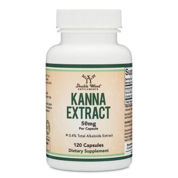 Kanna Сцелетиум за добро настроение и тонус х120 капсули Double Wood