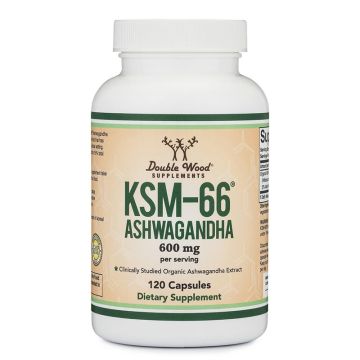 Ашваганда KSM-66 х120 капсули Double Wood