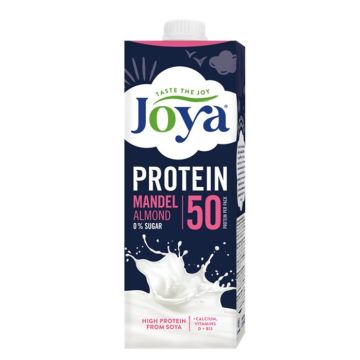 Joya Protein Бадемова напитка със соев протеин, без добавена захар х1 литър