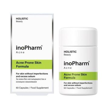 Inopharm Acne За кожа без несъвършенства и излишно омазняване х60 капсули