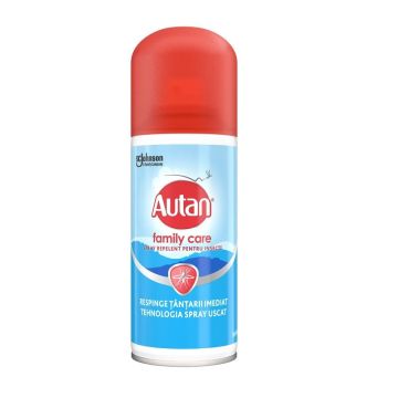 Autan FamilyCare Спрей Репелент против комари и насекоми х100 м