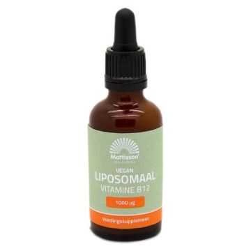 Липозомен Витамин B12 1000 mcg х50 мл капки Mattisson Healthstyle