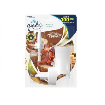 Glade Sensual Sandalwood & Jasmine Eлектрически ароматизатор x20 мл