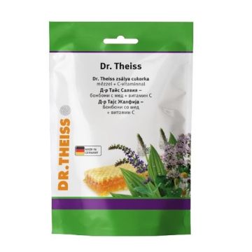 Dr. Theiss Бонбони с мед + витамин C х75 г