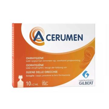 A Cerumen Ear Hygiene Капки за ушна хигиена 2 мл х10 ампули