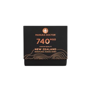 Мед от манука, монофлорен MGO 740 х250 г Manuka Doctor