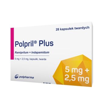 Polpril Plus 5 mg/2,5 mg х28 твърди капсули