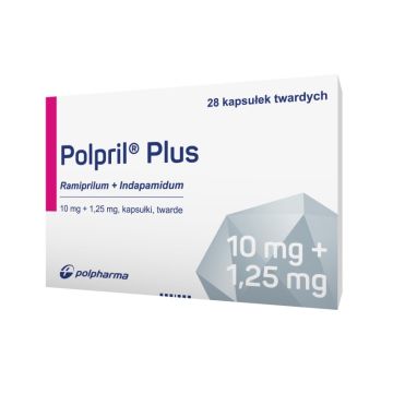Polpril Plus 10 mg/1,25 mg х28 твърди капсули