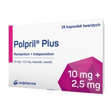 Polpril Plus 10 mg/2,5 mg х28 твърди капсули