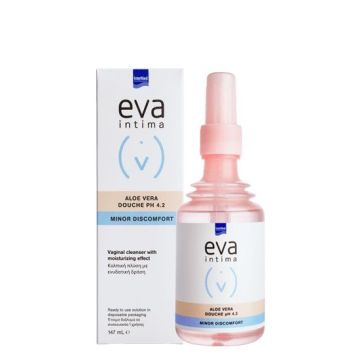 Eva Intima Aloe Vera pH 4.2 Вагинален душ с овлажняващ ефект х147 мл Intermed