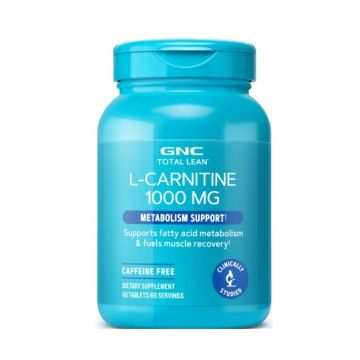 Total Lean L-Карнитин 1000 мг х60 таблетки GNC