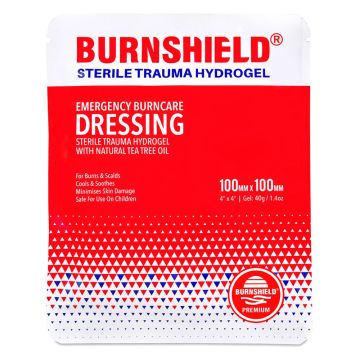 Burnshield Hydrogel Превръзка при изгаряния 10х10 см х1 брой