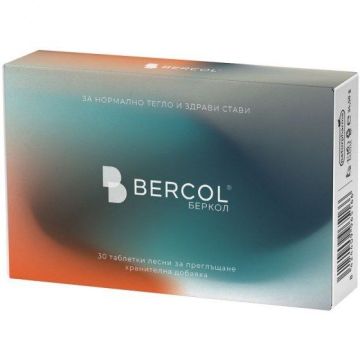 Беркол за нормално тегло и здрави стави х30 таблетки Naturpharma