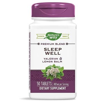 Sleep Well Срещу тревожност и безсъние х50 таблетки Nature’s Way