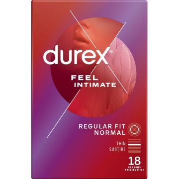 Durex Feel Intimate Супер фини презервативи х18 броя