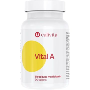 Vital A Мултивитамини за кръвна група А х90 таблетки Calivita