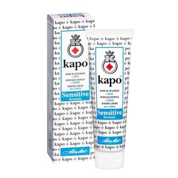 Kapo Sensitive Крем за бръснене за мъже с чувствителна кожа х100 мл