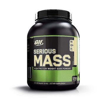 Serious Mass Гейнър Ванилия х2720 грама Optimum Nutrition