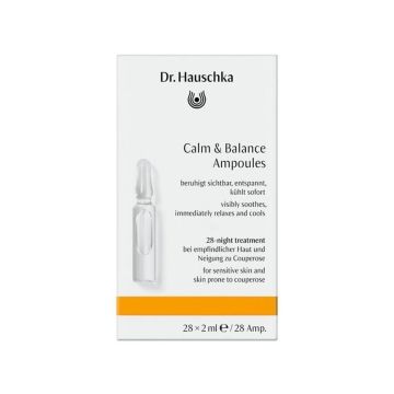 Dr. Hauschka Успокояващи и балансиращи ампули за лице 28х2 мл
