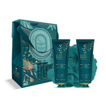 Luxury Bathing Sparkling Pear & Nectarine Blossom Комплект за тяло
