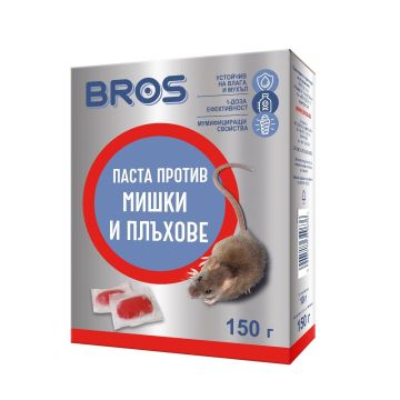 Bros Паста против мишки и плъхове x150 грама