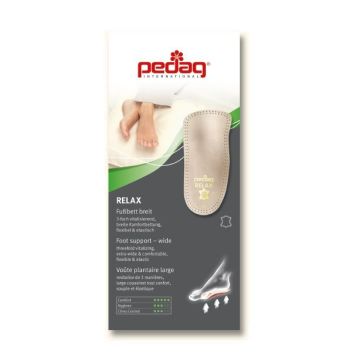Pedag Relax Ортопедични стелки при плоскостъпие (дюстабан), размер 39 x2 броя