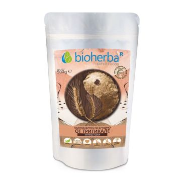 Пълнозърнесто брашно от тритикале х500 г Bioherba