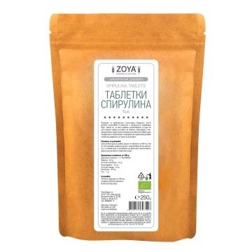 Таблетки Спирулина, био х250 г Zoya