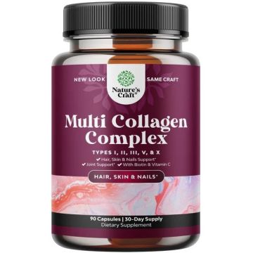 Мулти колаген комплекс х90 капсули Nature's Craft