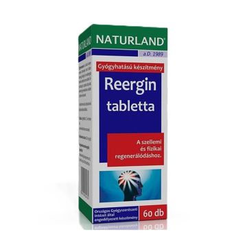 Reergin Концентрация и издръжливост х60 таблетки Naturland