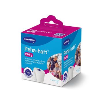 Hartmann Peha-haft easy Самозалепващ еластичен бинт 4 м х6 см  х1 брой