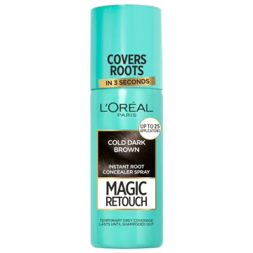 Loreal Magic Retouch Оцветяващ спрей за коса, цвят Dark Iced Brown х75 мл