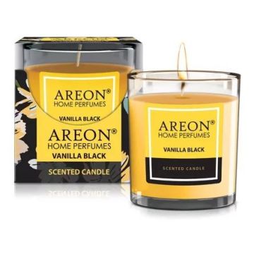 Areon Home Perfumes Ароматна свещ, Vanilla Black