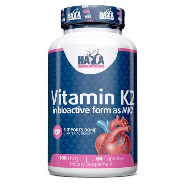 Витамин К2 100 мкг х60 капсули Haya Labs