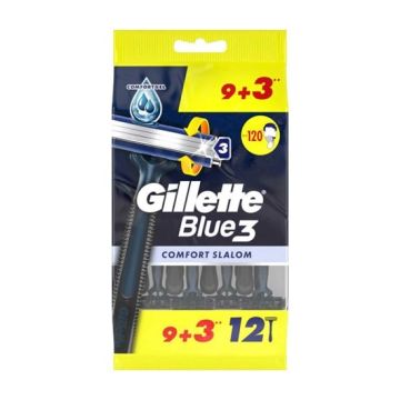 Gillette Blue 3 Comfort Slalom Самобръсначка за мъже x9 броя