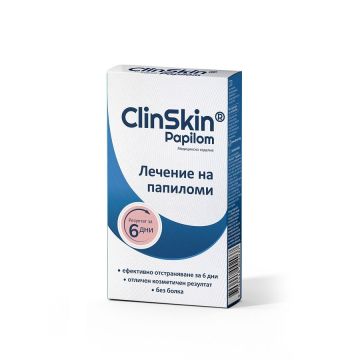 Клинскин Папилом за лечение на папиломи x1 апликатор с 3 пластира, Naturprodukt